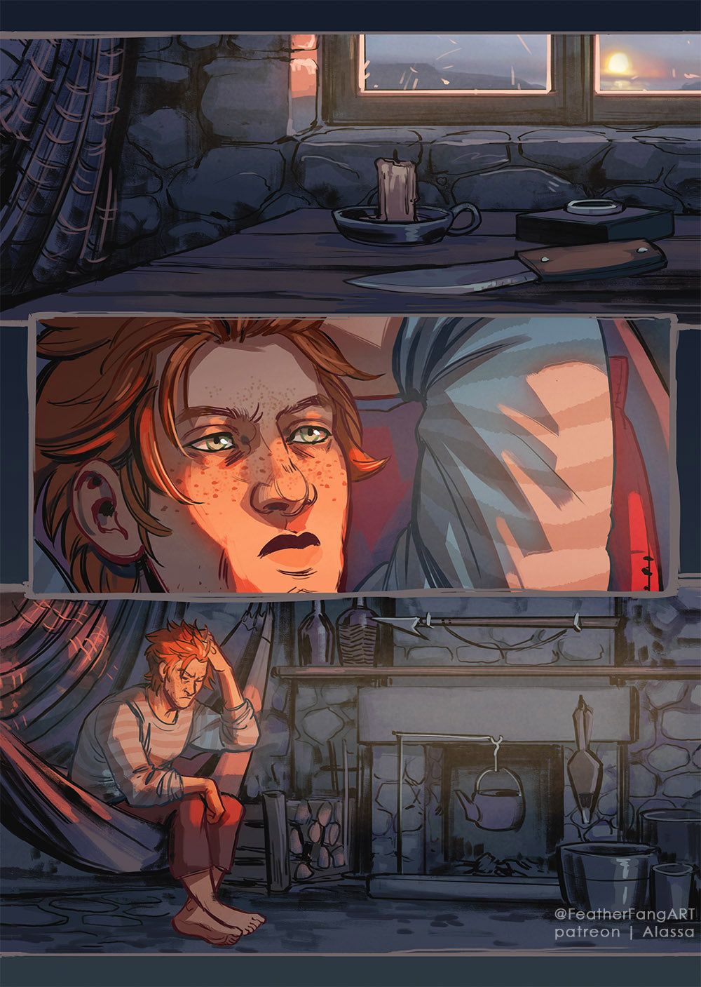 The Boy and the Sea short comic