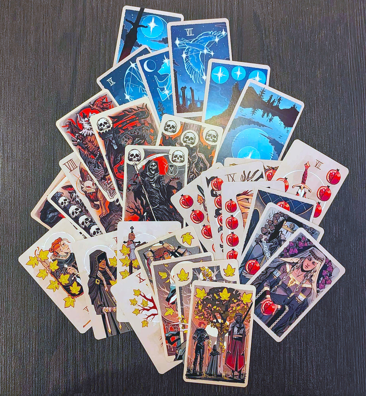 'For The King!' Bohemian Style Playing card set