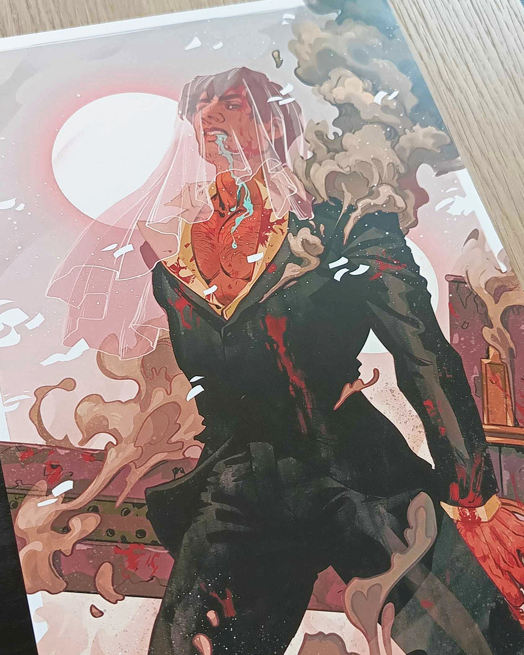The Bride A4 Print
