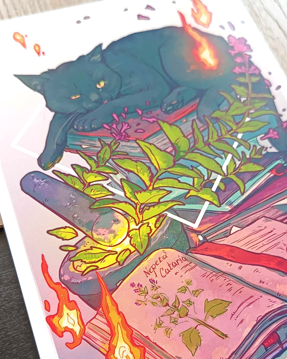 Fiendly Familiar A5 Print