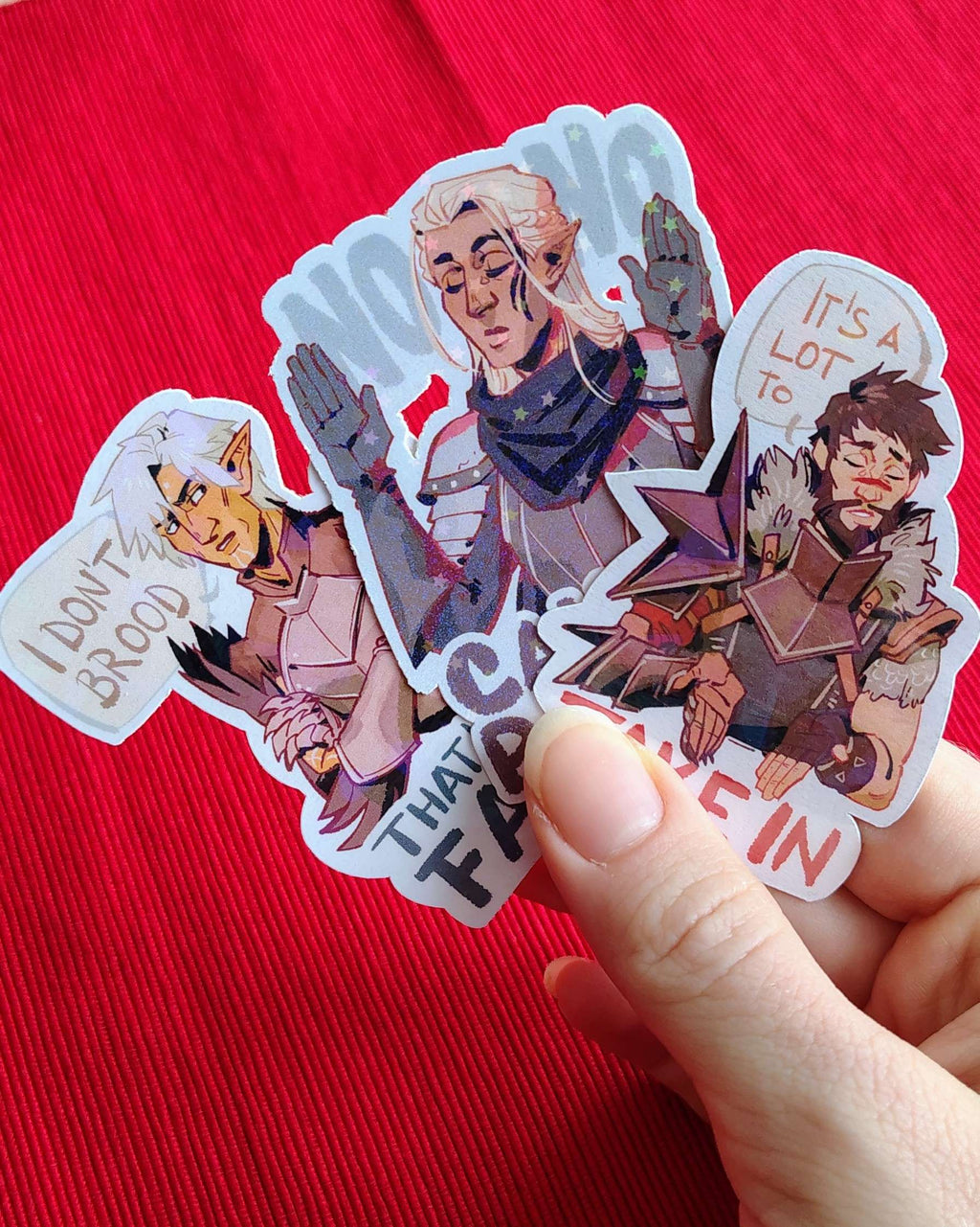 Dragon Age stickers