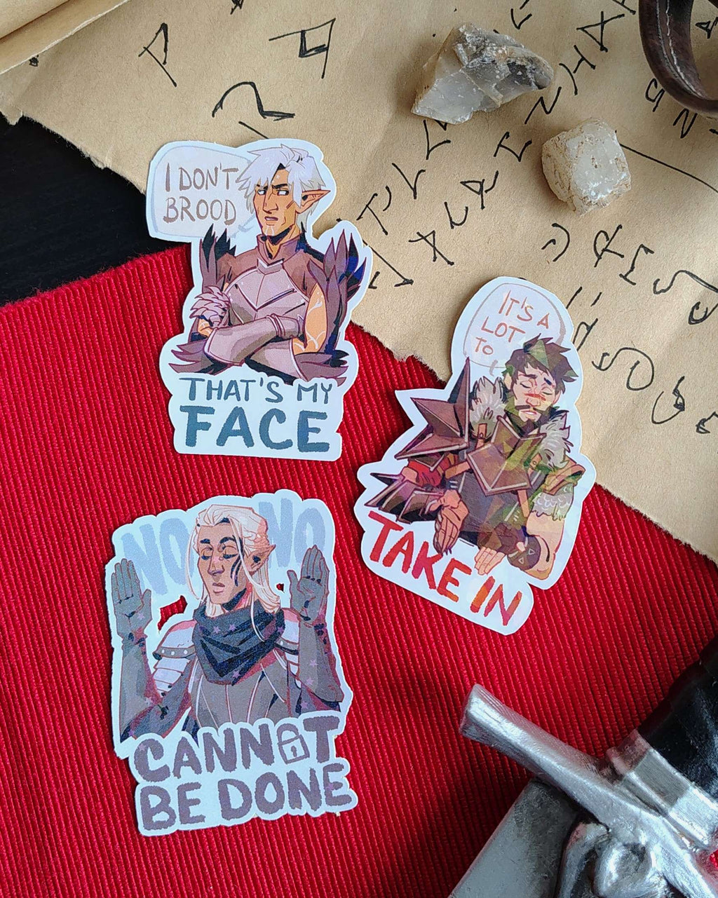 Dragon Age stickers
