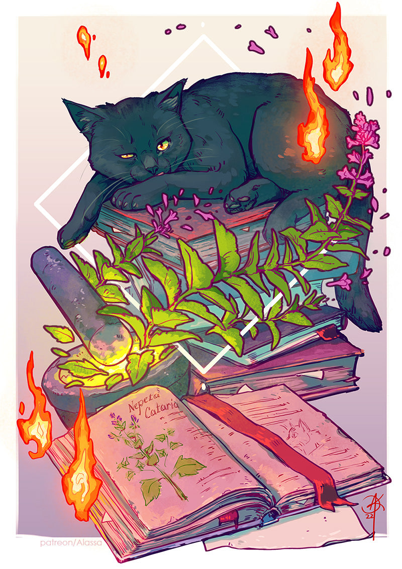 Fiendly Familiar A5 Print
