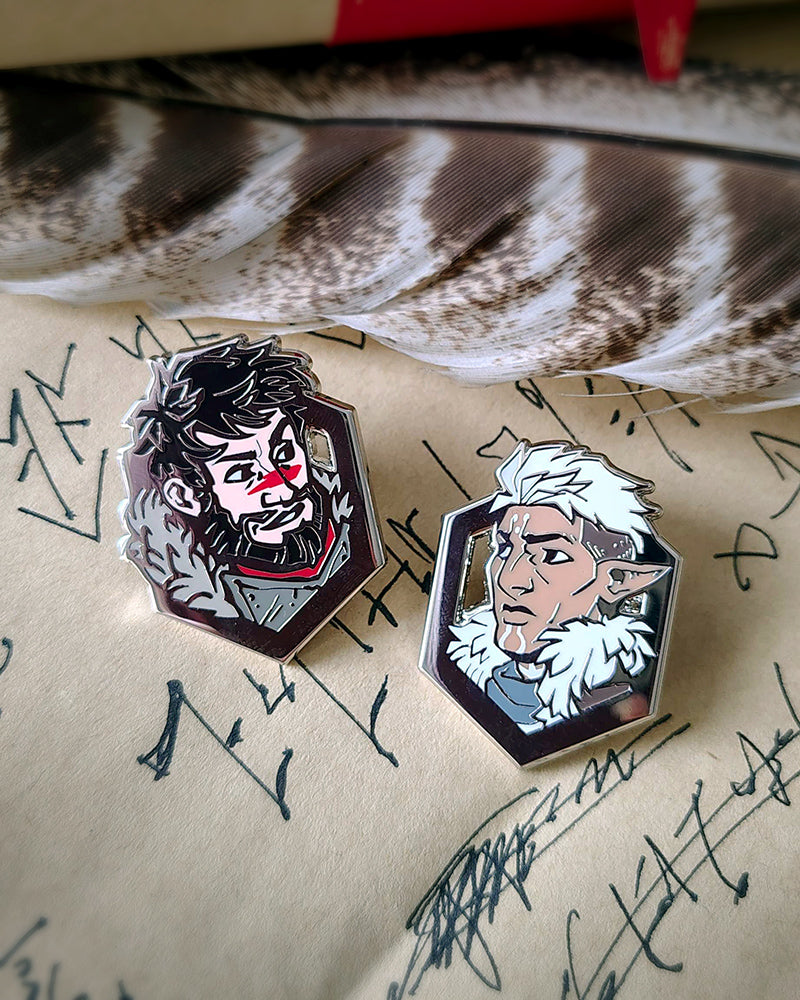 Fenris Hawke Fenhawke Dragon Age 3,5cm pins