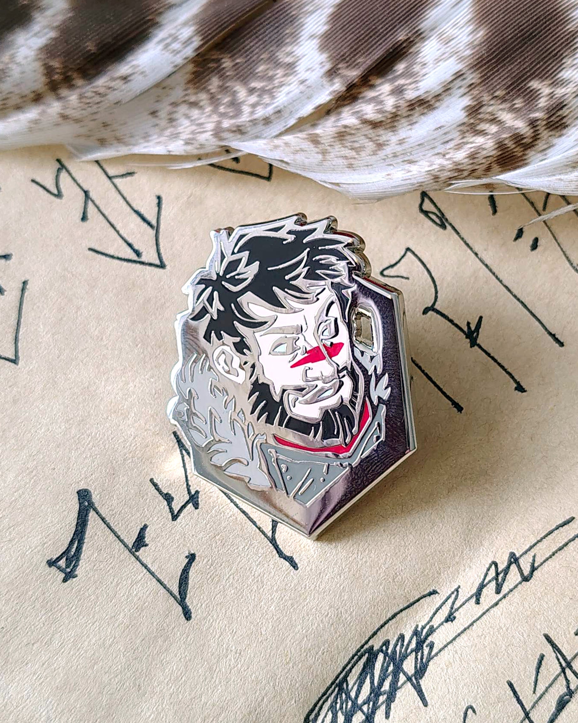 Fenris Hawke Fenhawke Dragon Age 3,5cm pins