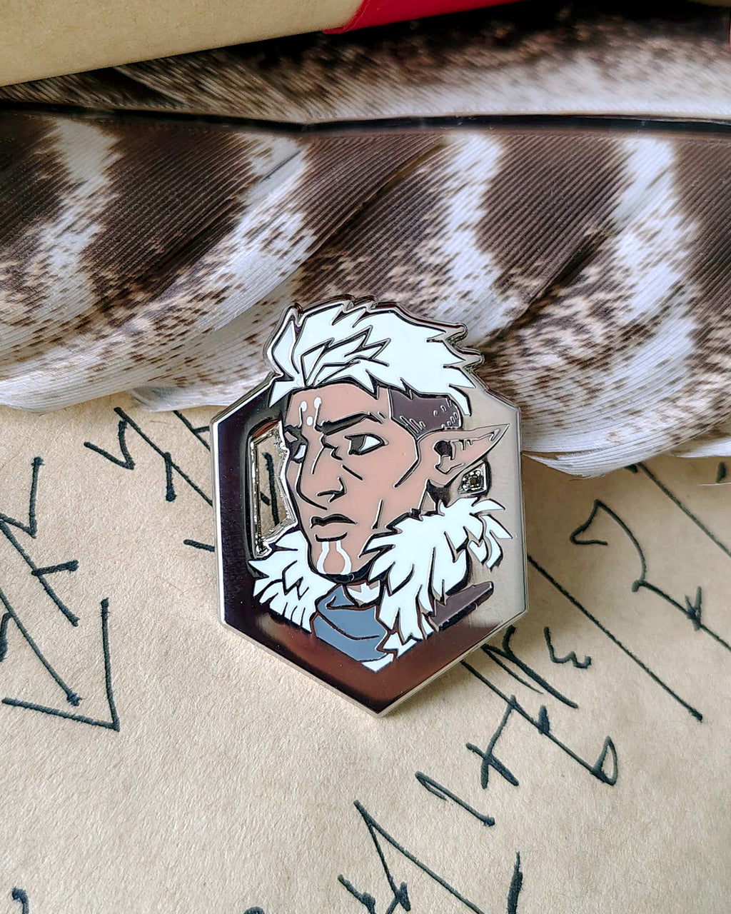 Fenris Hawke Fenhawke Dragon Age 3,5cm pins