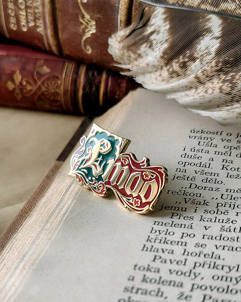 LMAO Illuminated Manuscript Meme Medieval Pin 3,5cm