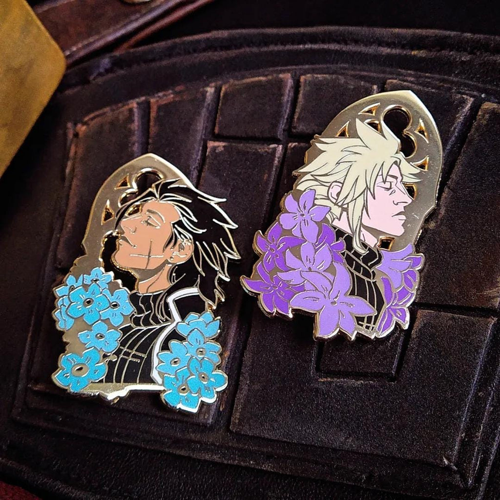 FF7 Zakkura Zack Cloud Hard Enamel Pin 6cm