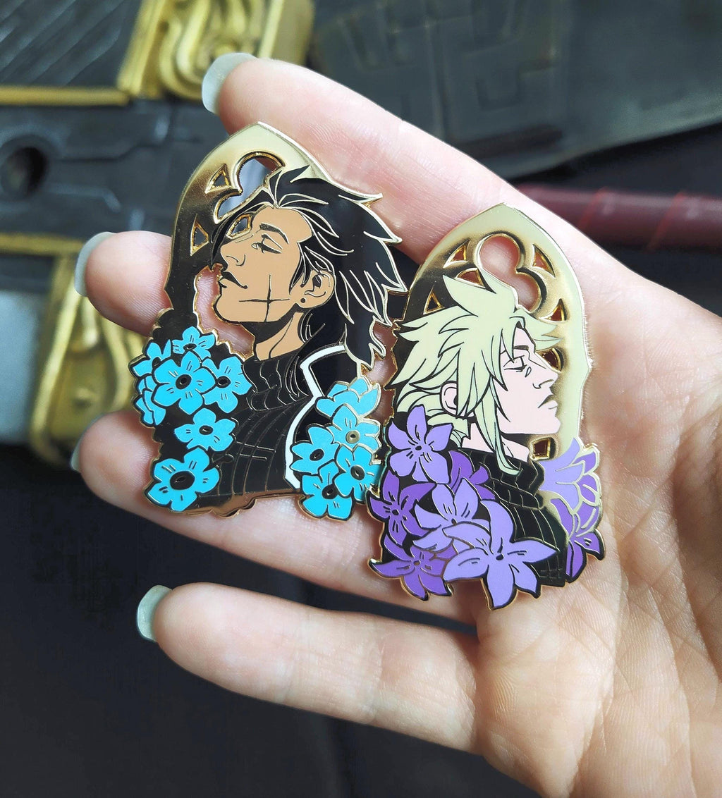 FF7 Zakkura Zack Cloud Hard Enamel Pin 6cm