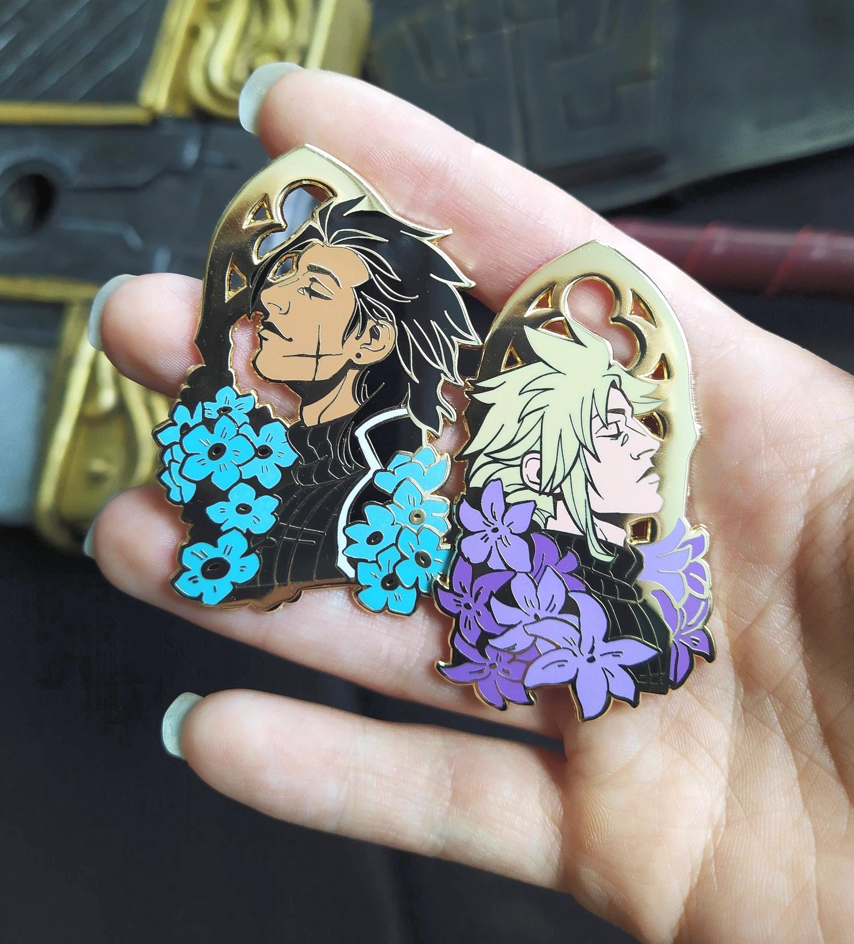 FF7 Zakkura Zack Cloud Hard Enamel Pin 6cm