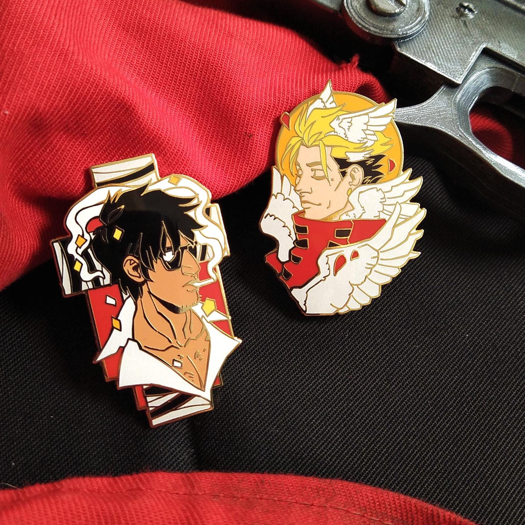 Trigun Maximum Vashwood Pin 5cm