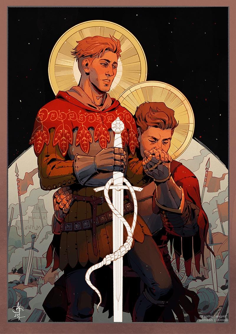 Hansry Golden Foil A4 Print