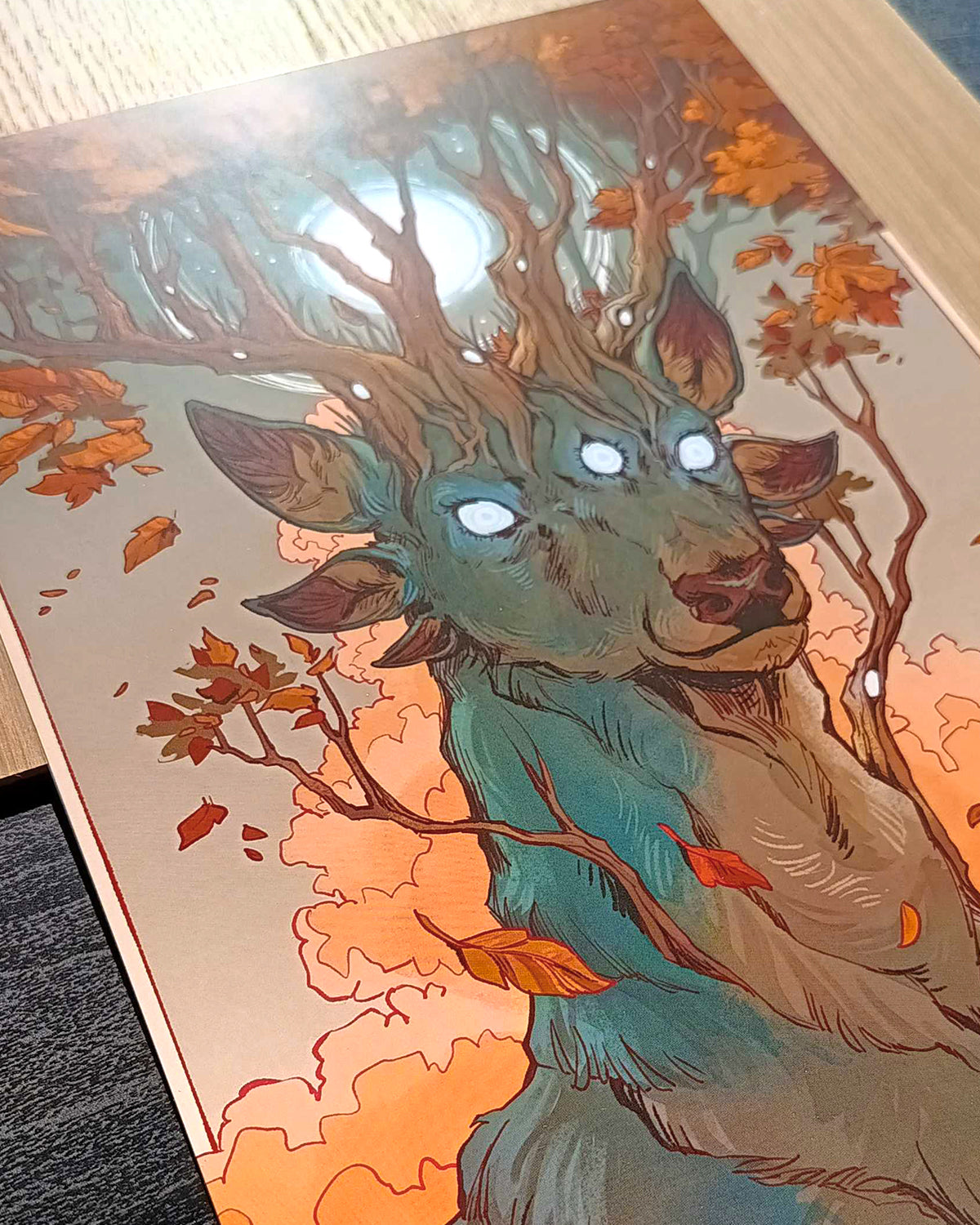 The King Of the Forest A4 Print