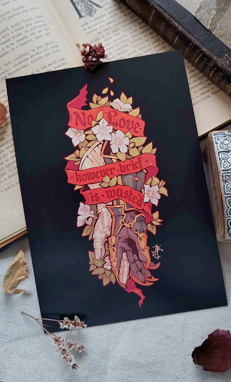 No Love However Brief A5 Print