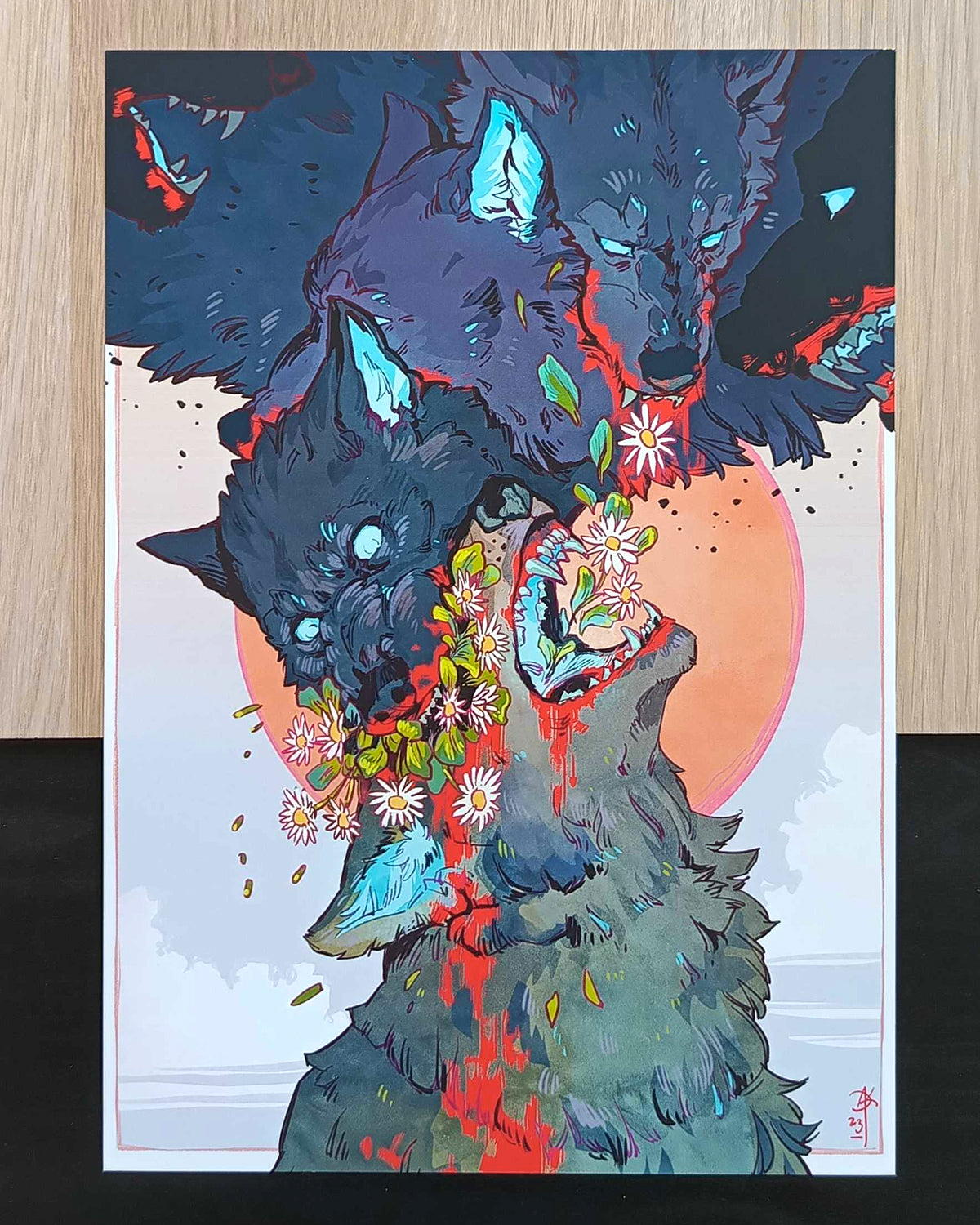 Pressure A4 Print