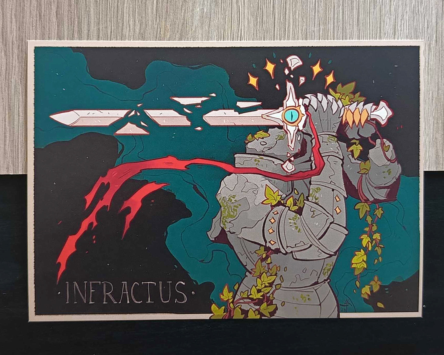 Swordtember A6 Print
