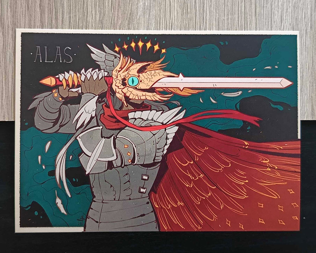 Swordtember A6 Print