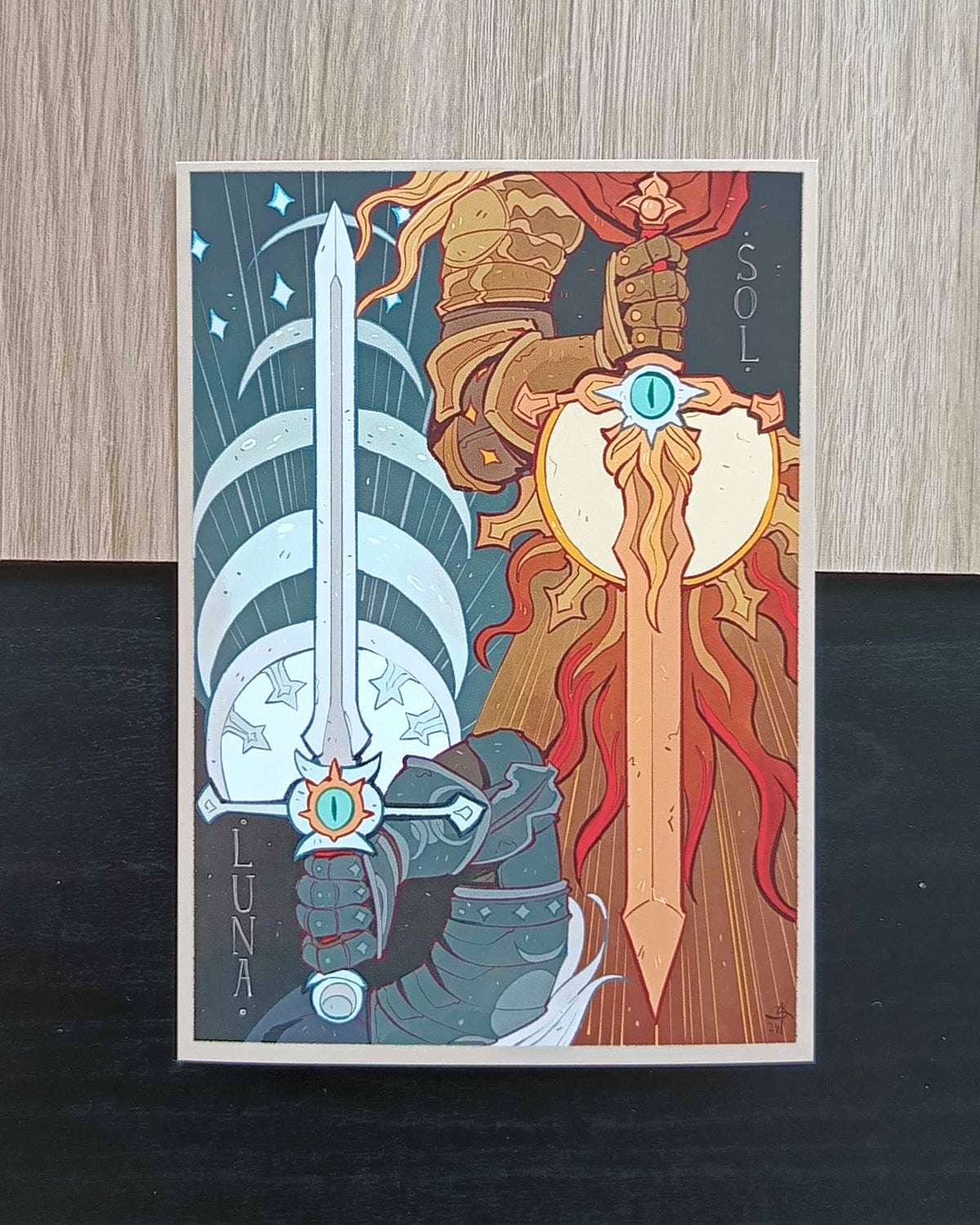 Swordtember A6 Print