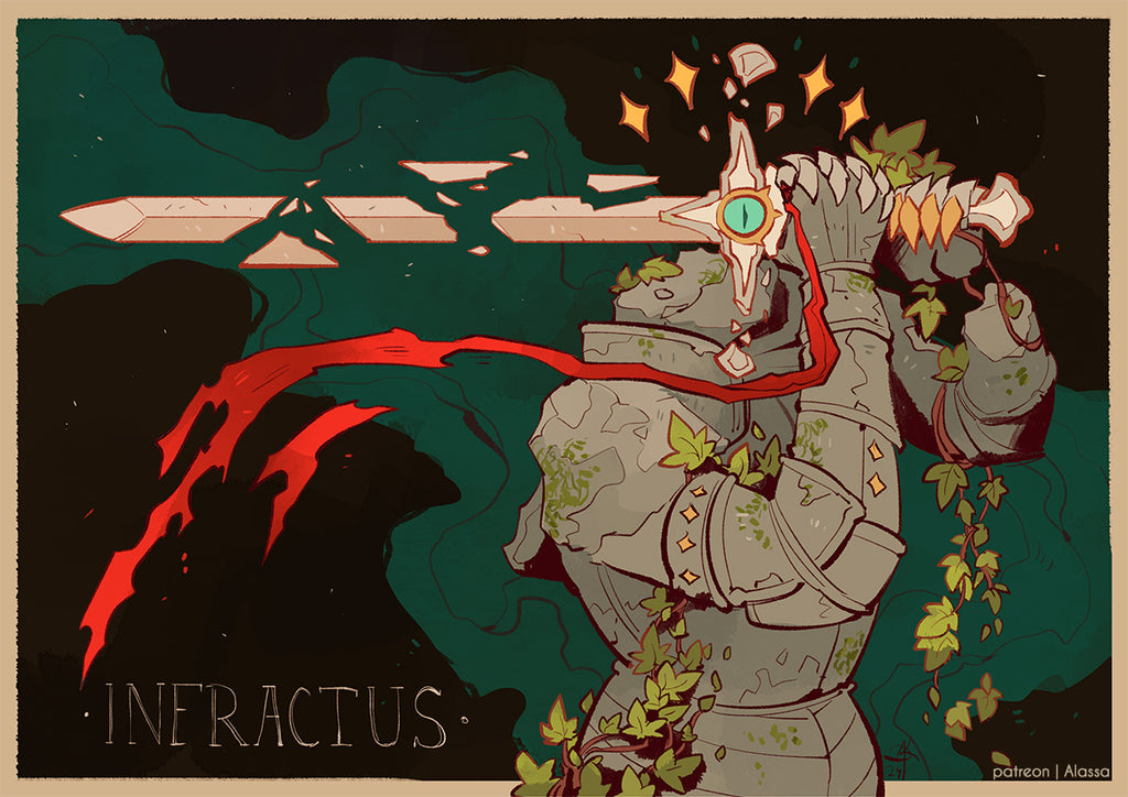 Swordtember A6 Print