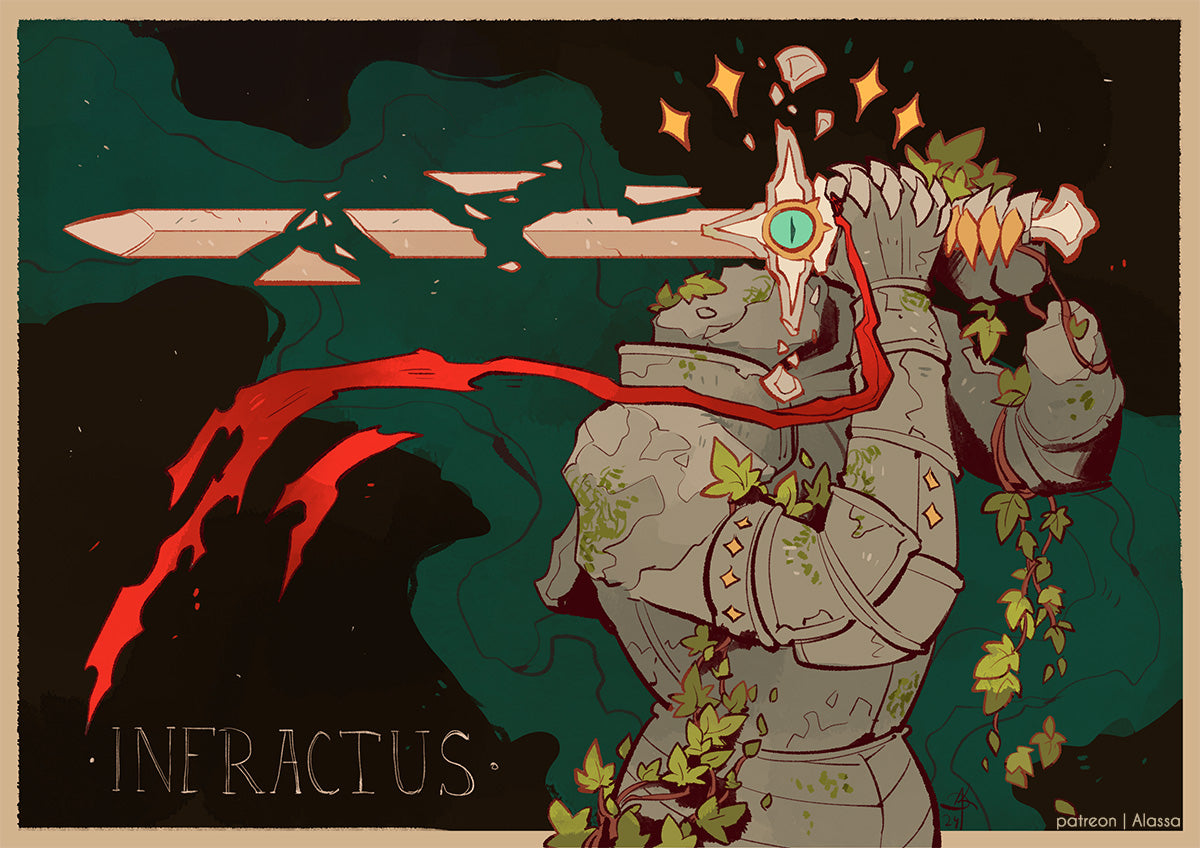 Swordtember A6 Print